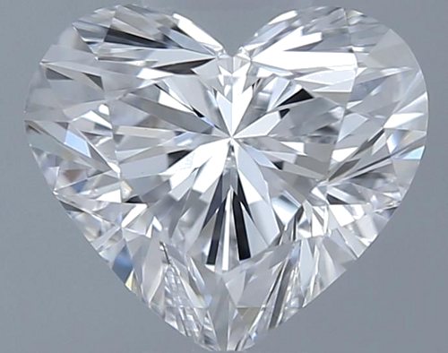 0.71 carat D-VS1 Natūralus Heart Deimantas (1)