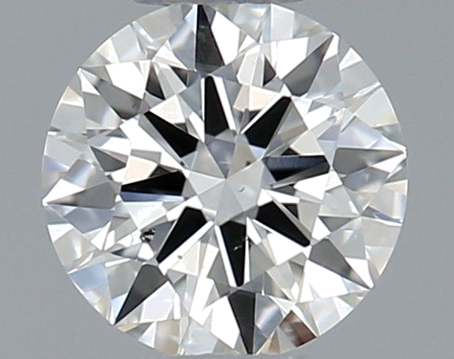 0.32 carat H-SI1 Excellent cut Natūralus Round Deimantas (1)