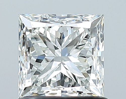 1.01 carat H-VVS1 Natūralus Princess Deimantas (1)