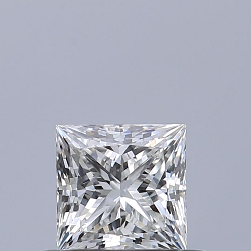 0.42 carat F-VVS1 Natūralus Princess Deimantas (1)