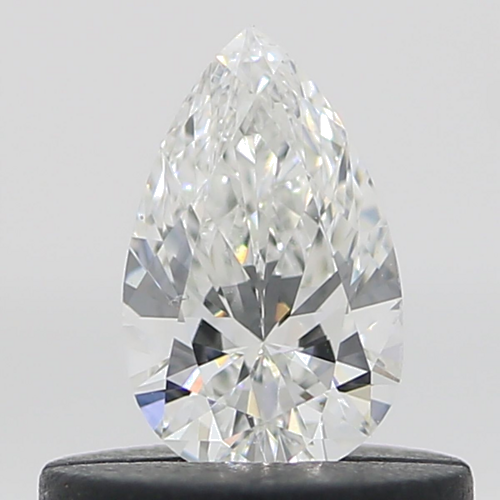 0.33 carat G-VS2 Natūralus Pear Deimantas (1)