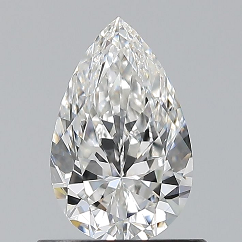 0.7 carat G-VVS1 Natūralus Pear Deimantas (1)