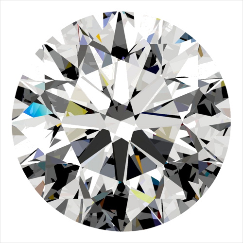 0.31 carat H-VS1 Excellent cut Natūralus Round Deimantas (1)