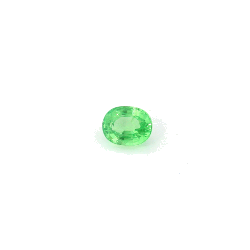 0.54 carat GREEN Oval Garnet (1)