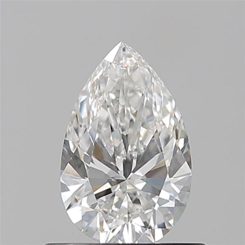 0.56 carat F-VS1 Natūralus Pear Deimantas (1)