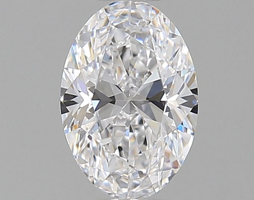0.34 carat D-VVS2 Natūralus Oval Deimantas (1)