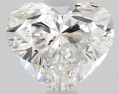 0.6 carat G-VS2 Natūralus Heart Deimantas (1)