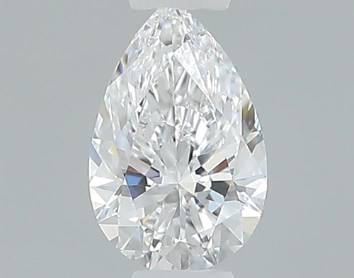 0.31 carat D-VVS1 Natūralus Pear Deimantas (1)