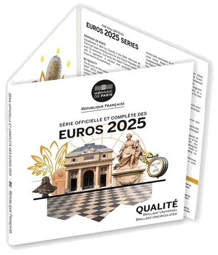 2025 Francija eiro monētu BU komplekts (3)