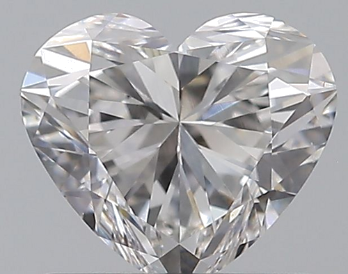 0.7 carat G-VS2 Natūralus Heart Deimantas (1)