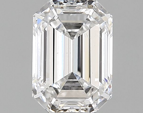 0.51 carat E-SI1 Natūralus Emerald Deimantas (1)