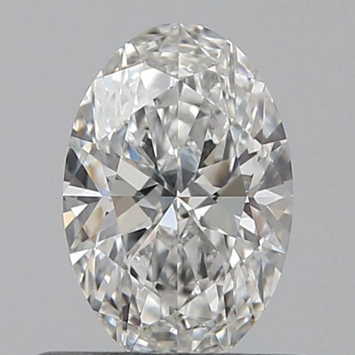 0.52 carat F-VVS1 Natūralus Oval Deimantas (1)
