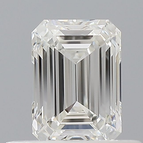 0.53 carat H-VVS1 Natūralus Emerald Deimantas (1)