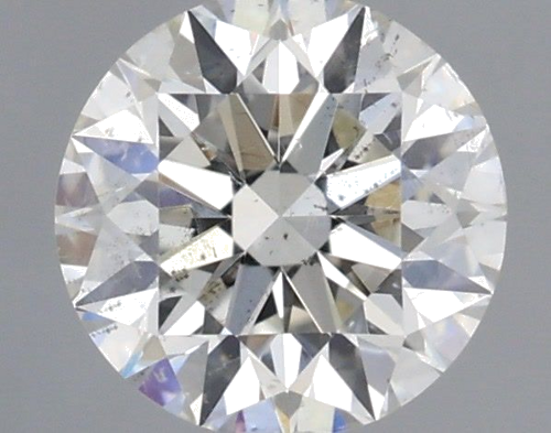 0.43 carat J-SI2 Very Good cut Natūralus Round Deimantas (1)