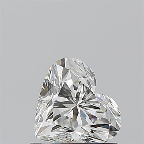 0.7 carat I-IF Natūralus Heart Deimantas (1)