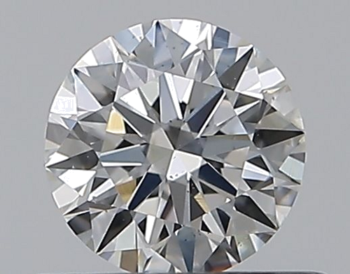 0.47 carat F-SI1 Excellent cut Natūralus Round Deimantas (1)
