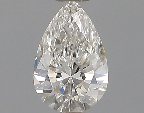 0.3 carat H-VVS1 Natūralus Pear Deimantas (1)