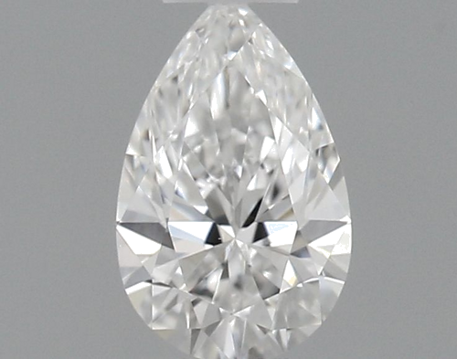 0.26 carat E-VVS2 Natūralus Pear Deimantas (1)