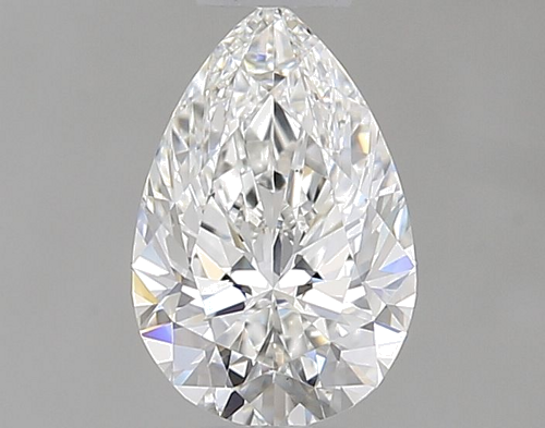 0.4 carat G-VS1 Natūralus Pear Deimantas (1)