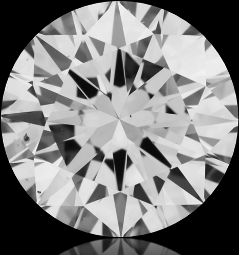 0.5 carat H-SI1 Excellent cut Natūralus Round Deimantas (1)