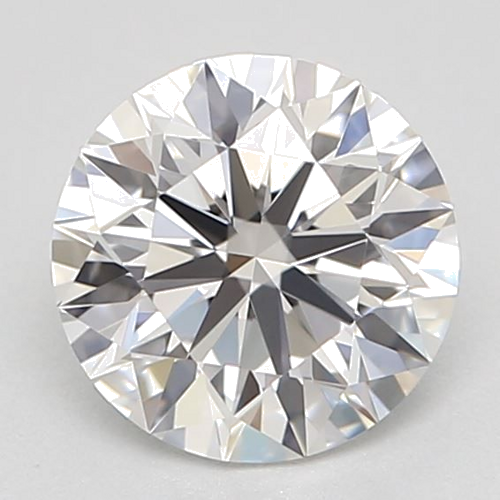 0.59 carat F-VVS1 Excellent cut Natūralus Round Deimantas (1)