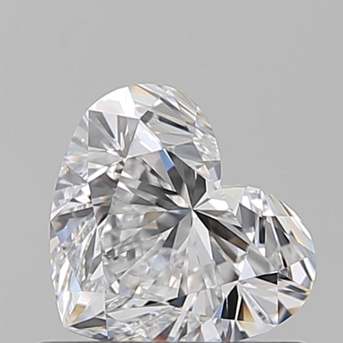 0.7 carat D-VS1 Natūralus Heart Deimantas (1)