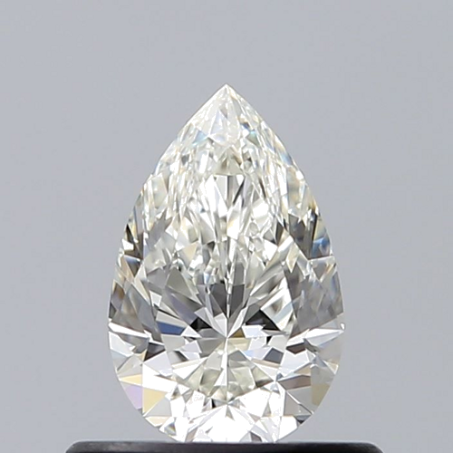 0.51 carat I-VVS1 Natūralus Pear Deimantas (1)