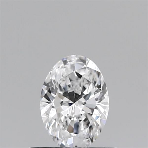 0.4 carat D-VS2 Natūralus Oval Deimantas (1)