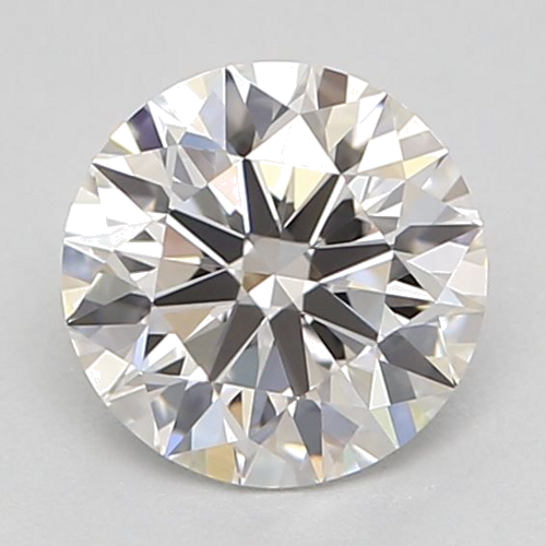 0.51 carat F-VVS1 Excellent cut Natūralus Round Deimantas (1)