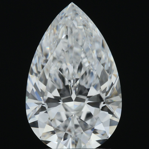 2.0 carat D-IF Natūralus Pear Deimantas (1)