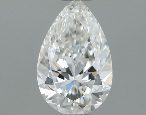0.7 carat H-VVS2 Natūralus Pear Deimantas (1)