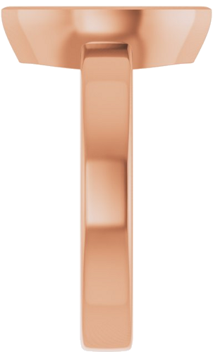 10K Rose 12x6 mm Marquise Solitaire Engagement Ring Mounting (4)