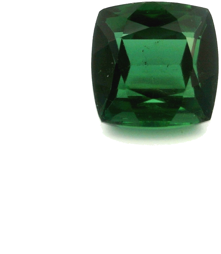 5.85 carat GREEN Cushion Tourmaline (1)