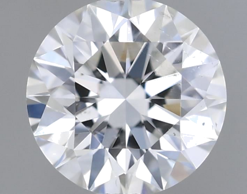 0.42 carat G-SI2 Excellent cut Natūralus Round Deimantas (1)