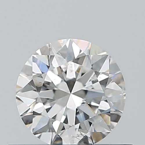 0.5 carat G-SI2 Excellent cut Natūralus Round Deimantas (1)