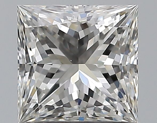 0.81 carat G-VS2 Natūralus Princess Deimantas (1)