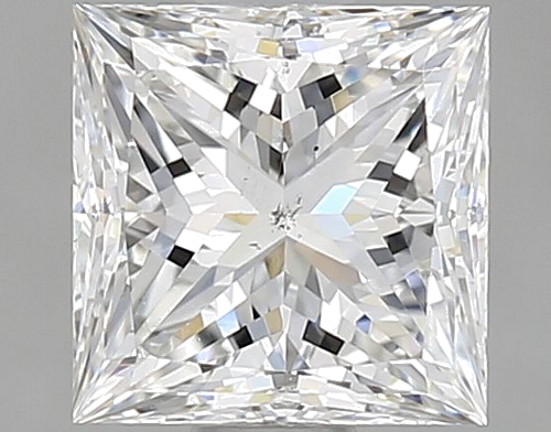 1.03 carat H-SI1 Natūralus Princess Deimantas (1)