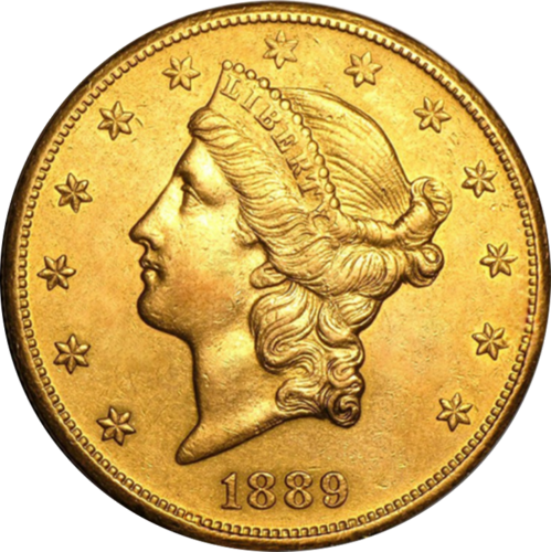 САЩ Златна монета от 20 долара Liberty Head/Double Eagle (1849-1907) (1)