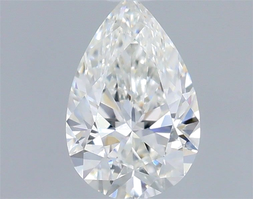 0.52 carat H-VVS1 Natūralus Pear Deimantas (1)