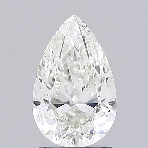 1.7 carat J-SI1 Natūralus Pear Deimantas (1)