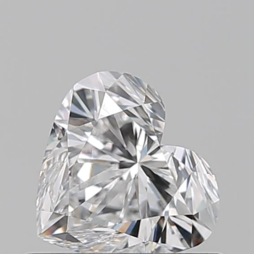 0.6 carat E-VS1 Natūralus Heart Deimantas (1)