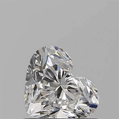 0.73 carat E-SI1 Natūralus Heart Deimantas (1)