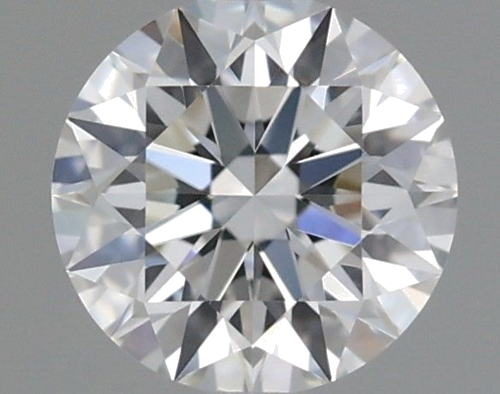 0.33 carat F-VVS1 Excellent cut Natūralus Round Deimantas (1)