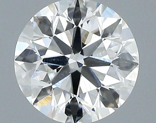 0.58 carat F-SI1 Excellent cut Natūralus Round Deimantas (1)