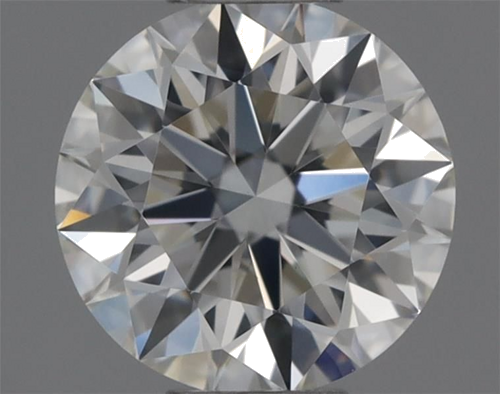 0.38 carat H-VVS2 Excellent cut Natūralus Round Deimantas (1)
