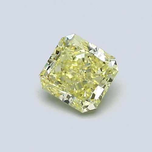 0.6 carat Fancy Intense Yellow-VS2 Natūralus Radiant Deimantas (1)