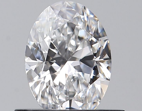 0.58 carat D-VVS2 Natūralus Oval Deimantas (1)
