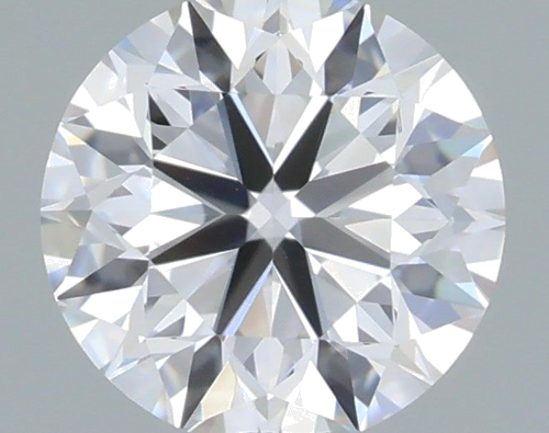 0.39 carat F-VVS1 Very Good cut Natūralus Round Deimantas (1)