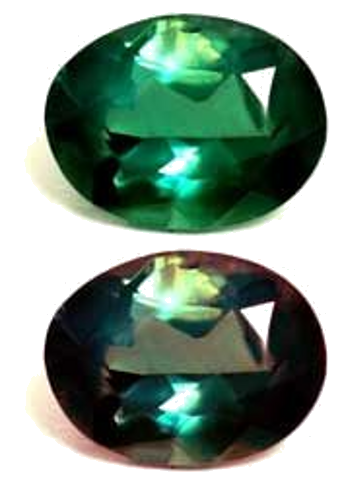 0.37 carat GREEN Oval Alexandrite (1)