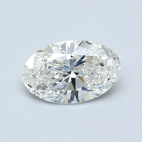0.59 carat H-VS2 Natūralus Oval Deimantas (1)